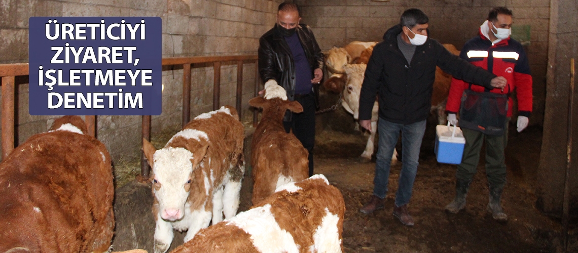 Üreticiyi ziyaret, işletmeye denetim