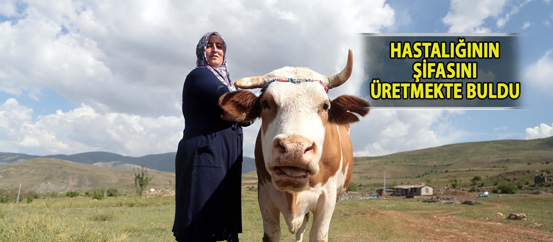 Hastalığının şifasını üretmekte buldu