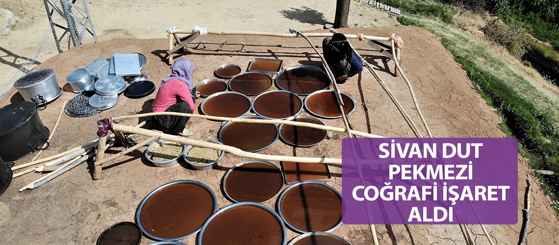 Sivan Dut Pekmezi coğrafi işaret aldı