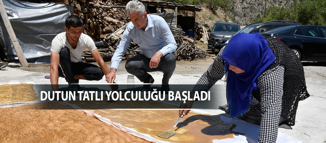 Dutun tatlı yolculuğu başladı
