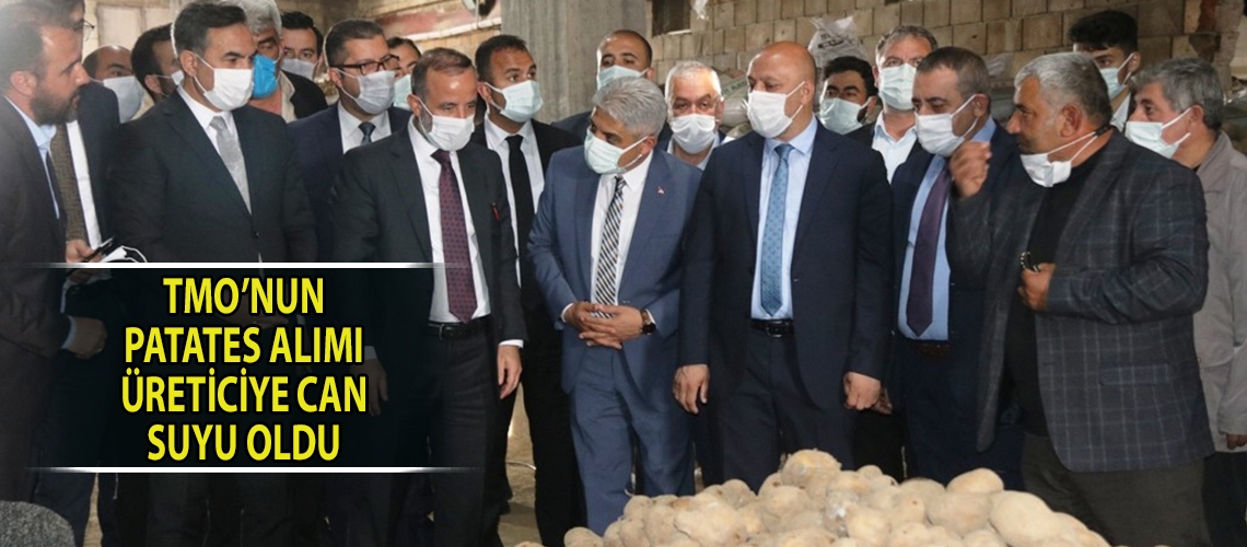 TMO’nun patates alımı üreticiye can suyu oldu