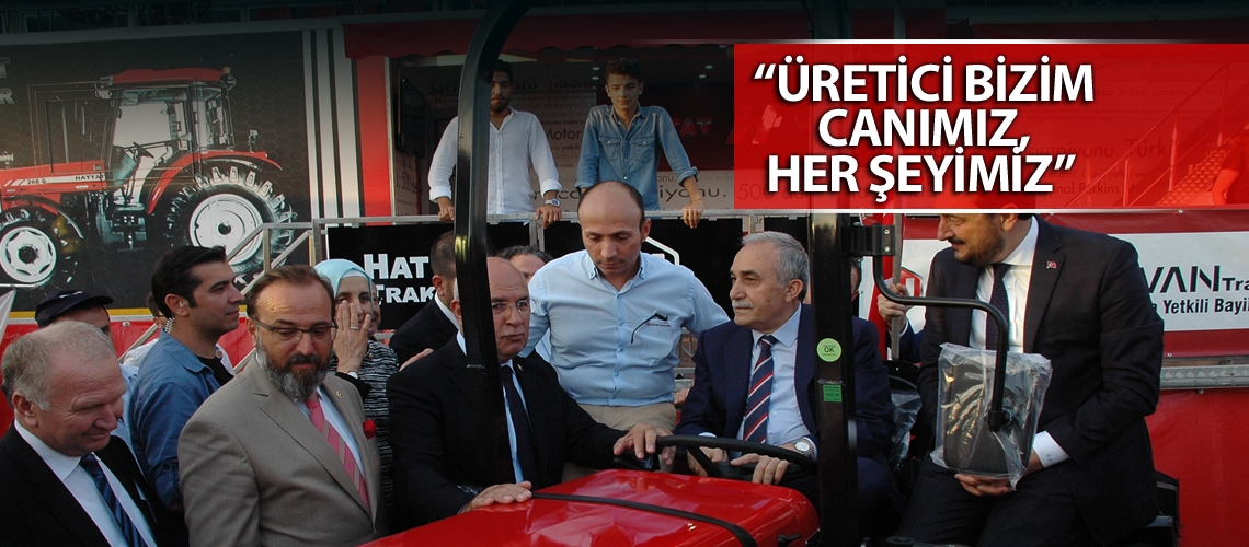 Fakıbaba, Çorlu Tarım Fuarı’nı açtı
