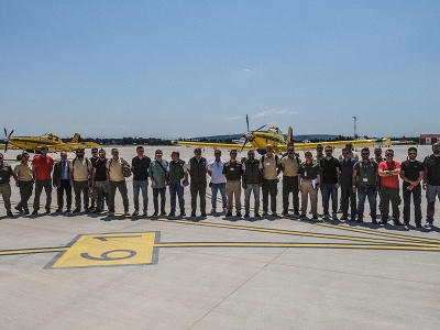 Yangın söndürme uçakları İzmir’e geldi