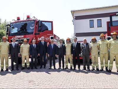 Kara ve hava gücü yangınlarla mücadeleye hazır