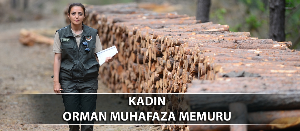 Kadın orman muhafaza memuru