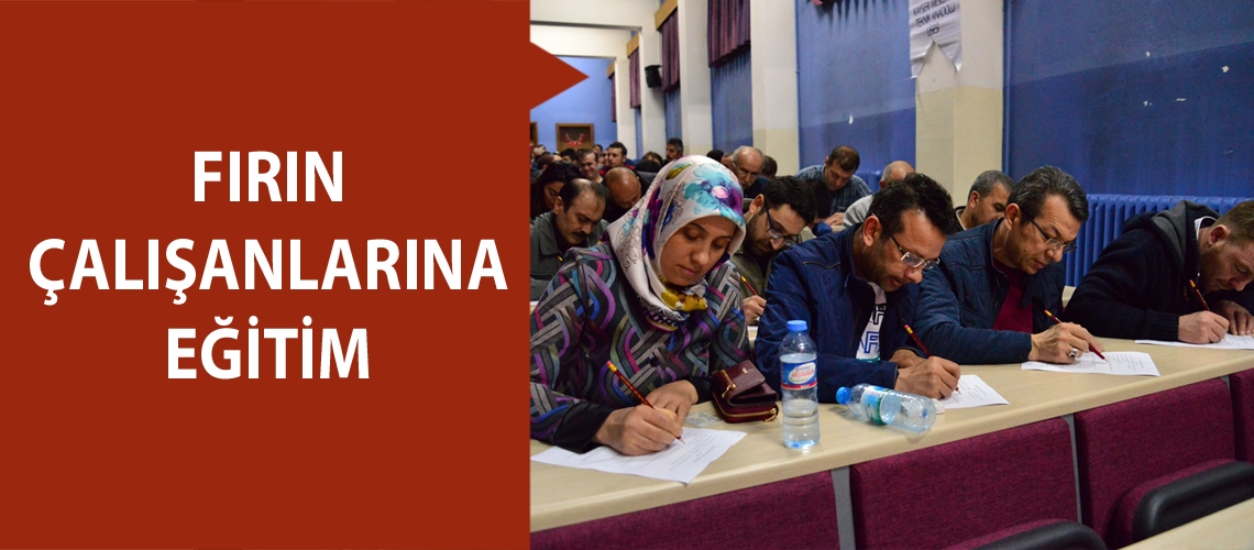 Hijyen eğitimi aldılar