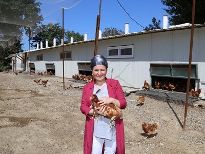 Gurbette hayalini, memleketinde çiftliğini kurdu