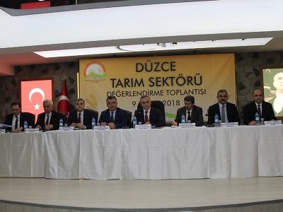 Düzce Tarım Sektörü Değerlendirme Toplantısı