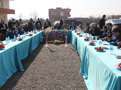 Vali ve İl Müdürü Bismil’i ziyaret etti