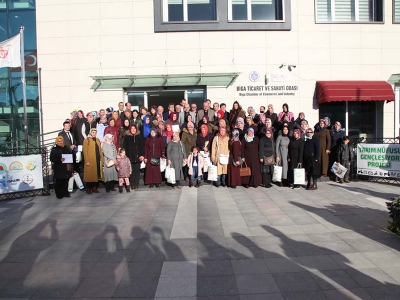 Tarımsal kursların sertifika törenine büyük ilgi