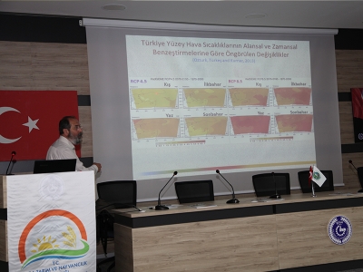 İklim değişikliğinin etkileri konuşuldu