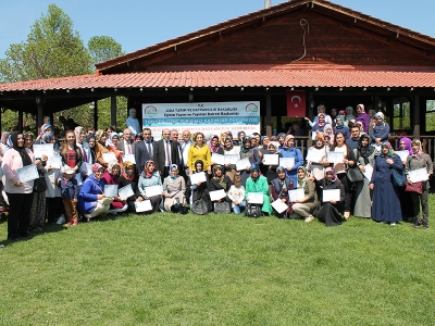 Girişimci kadınlar sertifikalarını aldı