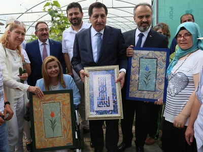 Bursa’da engeller tarımla aşılıyor