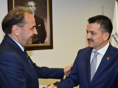 Bakan Pakdemirli Sırbistanlı heyetle görüştü