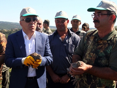 2 bin keklik doğaya salındı