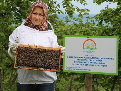 Genç çiftçiler hayallerine kavuşuyor
