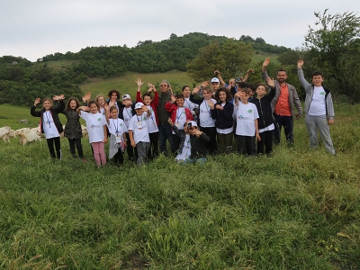 Çocuklar hem eğlendi hem öğrendi
