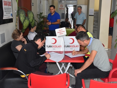 Muğla İl Tarım Ve Orman Müdürlüğü personelinden kan bağışı desteği
