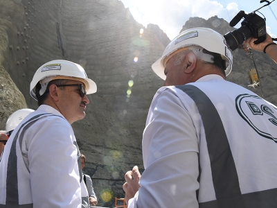 Yusufeli Barajı’nda çalışmalar devam ediyor