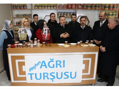 Organik Ağrı turşusu raflardaki yerini aldı