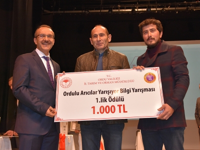 Ordu’da arıcılar bilgilerini yarıştırdı