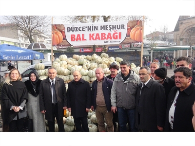 Düzce’de kabak şenliği
