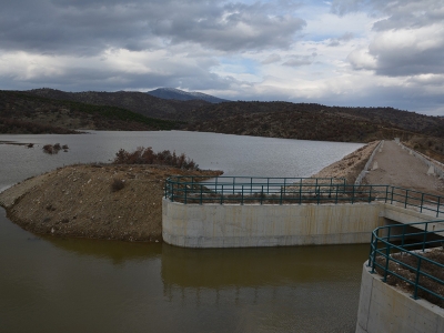 Ayvaalan Barajı yağışlarla doldu