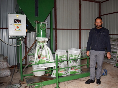 Memleketine dönen genç çiftçiden büyük başarı