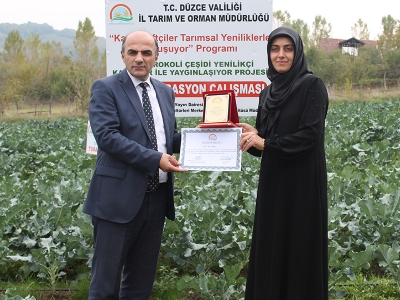 Düzce’de “Brokoli Tarla Günü” etkinliği düzenlendi