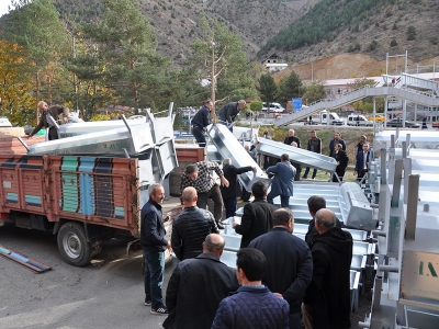 Gümüşhane meralarına bin 118 adet sıvat dağıtıldı