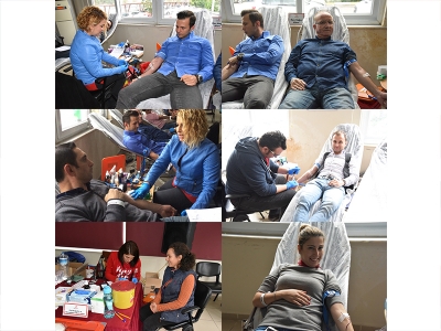 Antalya İl Müdürlüğü personeli kan bağışı yaptı