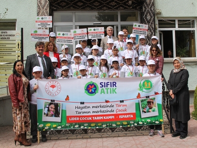 Lider çocuklar gelecek için “Sıfır Atık” dedi