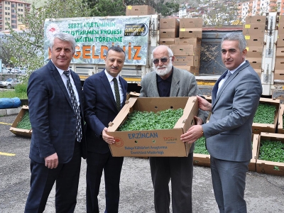 Gümüşhane’de 145 bin fide dağıtıldı