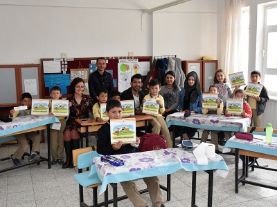 Çocuklar tarımı Elif’in serüvenleriyle tanıyor