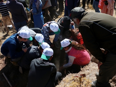 Palandökeni mahkumlar yeşillendiriyor