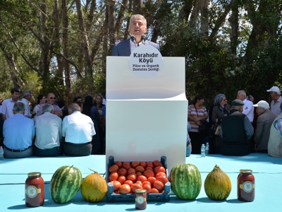 Kayseri’de ‘Pilav ve Organik Domates Şenliği’