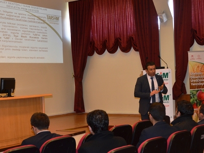 Afyon İl ve İlçe Müdürlüklerinde  TARSİM Bilgilendirme Toplantısı