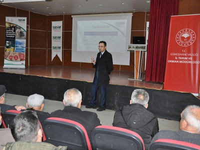 Gümüşhane’de tarsim bilgilendirme toplantısı yapıldı