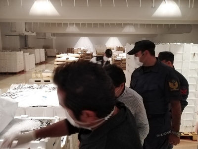 İstanbul'da 7 ton su ürününe el konuldu