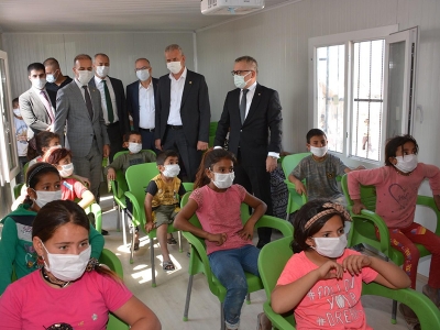 Tarım işçilerinin çocuklarının eğitimi unutulmadı