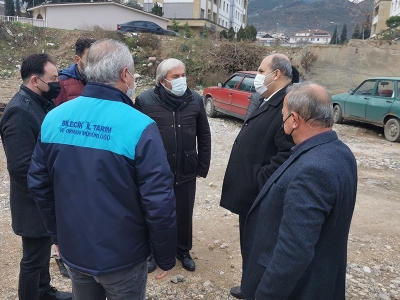 Osmaneli'de meyve ormanları oluşturuluyor