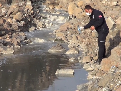 Göl suyundaki kirlilik için soruşturma başlatıldı