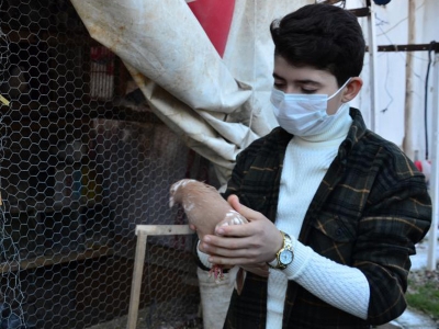 Yaşı küçük üretim aşkı çok büyük