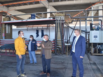 Hibe desteğiyle kurulan fabrikadan 5 ülkeye ihracat