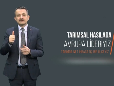 Pakdemirli, tarımda büyüme rakamlarını değerlendirdi