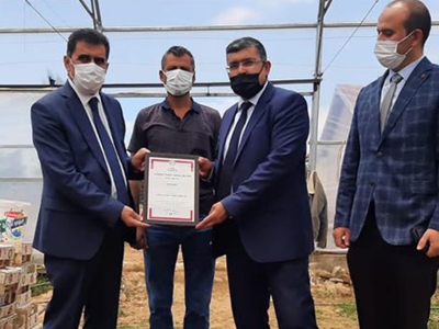 Hüyük organik çileğini coğrafi işaretle tescilledi