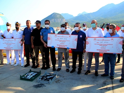 Antalya’da balon balığı desteği başladı