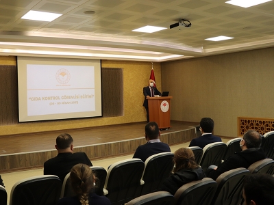 Sivas’ta gıda kontrol eğitimi