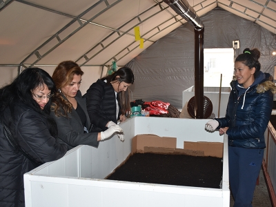 Şehirden köye göç etti