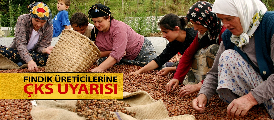 Fındık üreticilerine uyarı